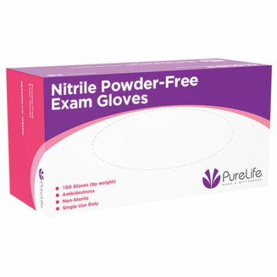 PureLife Nitrile Powder-Free Gloves