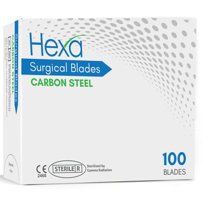 Hexa Carbon Steel Surgical Blades