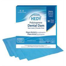 Hedy Polyisoprene Non-Latex Dental Dams