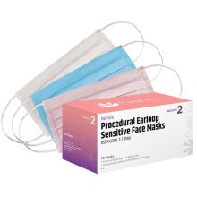 PureLife ASTM Level 3 Sensitive Earloop Face Masks