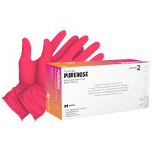 PureRose Nitrile Powder-Free Gloves