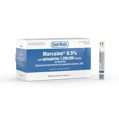 Cook-Waite Marcaine&reg; 0.5% with Epinephrine