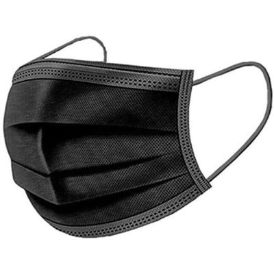 House Brand Level 3 Black Face Masks