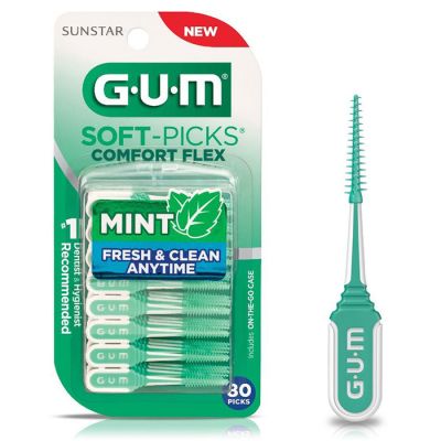GUM&reg; Soft-Picks&reg; Comfort Flex - Cool Mint