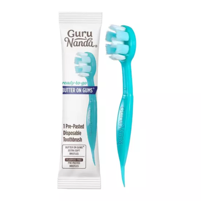 Guru Nanda Ready-To-Go Pre-Pasted Toothbrushes