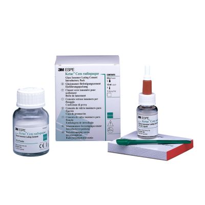 Ketac&trade; Cem Radiopaque Permanent Glass Ionomer Luting Cement